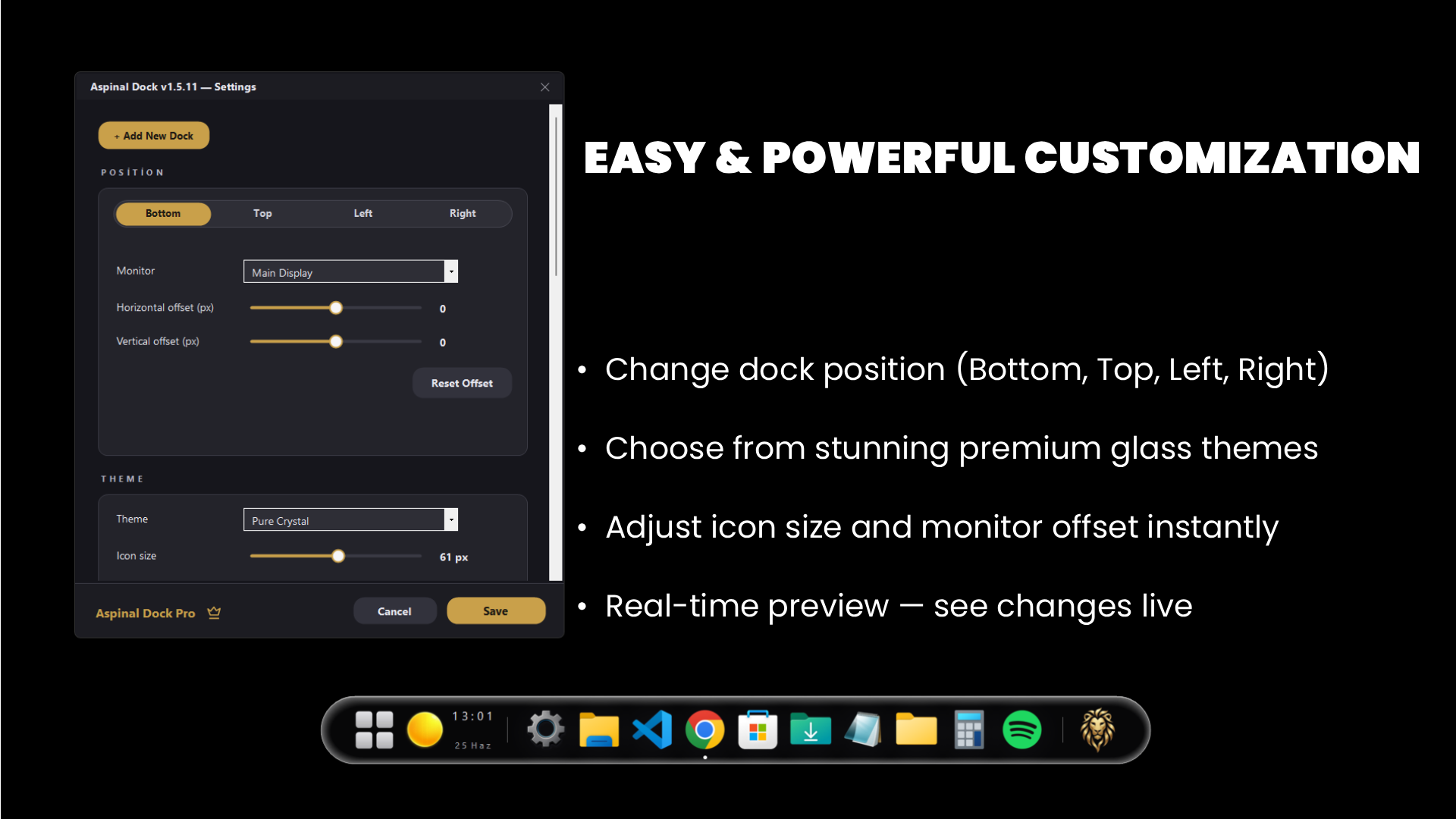 Dock Feature 3